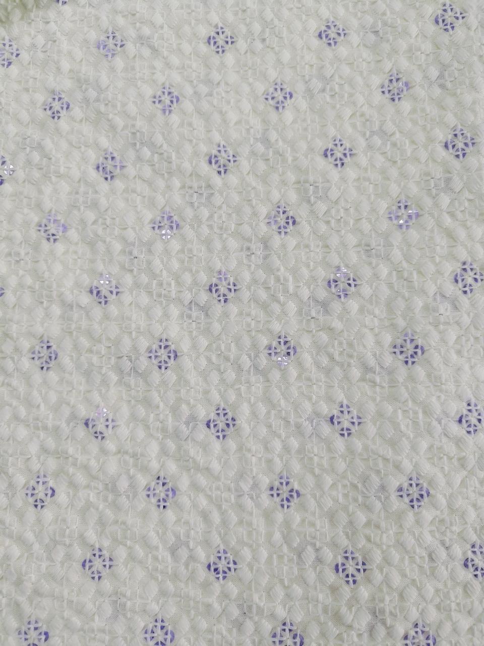 SEQUENCE SCHIFFLI FABRIC